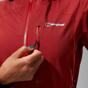 Women's Truda Flex Waterproof Jacket - Red^Berghaus Fashion