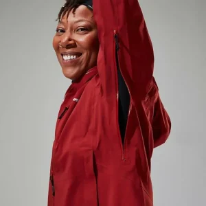 Women's Truda Flex Waterproof Jacket - Red^Berghaus Fashion