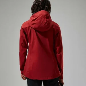 Women's Truda Flex Waterproof Jacket - Red^Berghaus Fashion