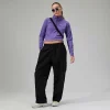 Women's URB Prism Cropped Half Zip Fleece - Purple^Berghaus New