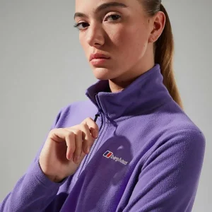 Women's URB Prism Cropped Half Zip Fleece - Purple^Berghaus New