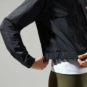 Women's Urban Cropped Co-ord Wind Jacket - Black^Berghaus Flash Sale