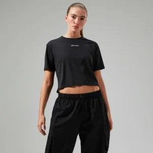 Women's Wayside Boxy Short Sleeve Tech Tee Black^Berghaus New