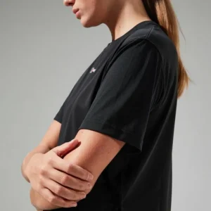 Women's Wayside Boxy Short Sleeve Tech Tee Black^Berghaus New