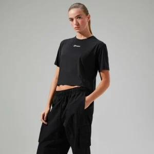 Women's Wayside Boxy Short Sleeve Tech Tee Black^Berghaus New