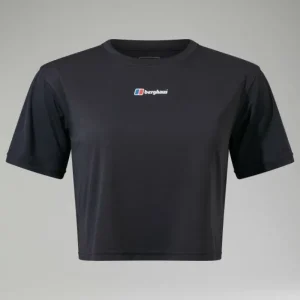 Women's Wayside Boxy Short Sleeve Tech Tee Black^Berghaus New