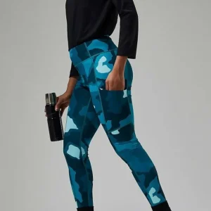 Women's Zannia 7/8 Legging - Blue/Turquoise^Berghaus Discount